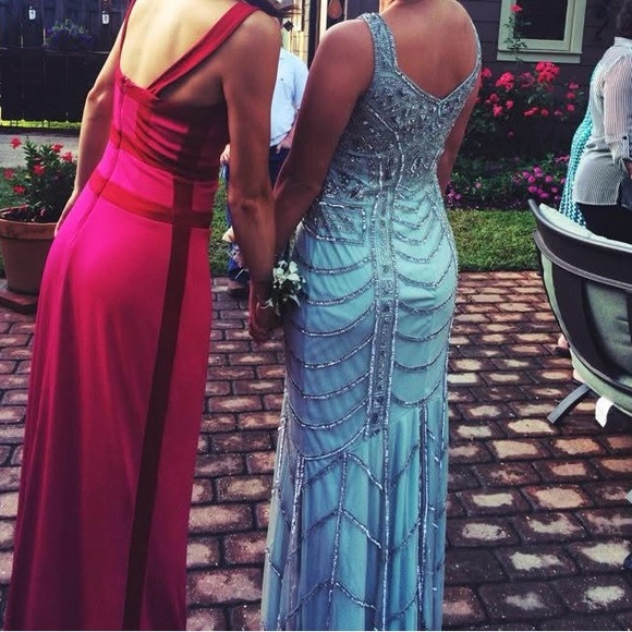 Aidan Mattox Beaded Gown - Picture 6 of 8